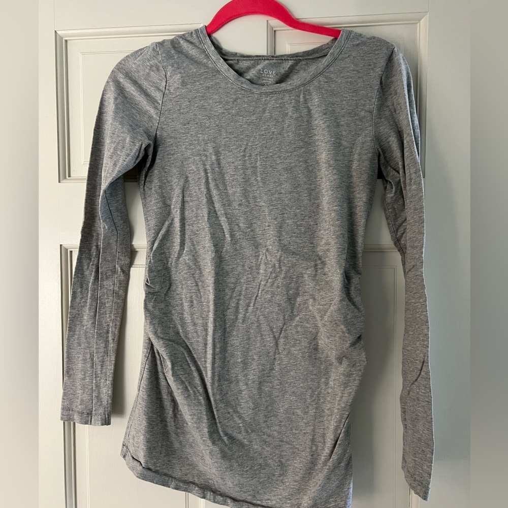 3- GAP Fit Maternity Long Sleeve Tshirts